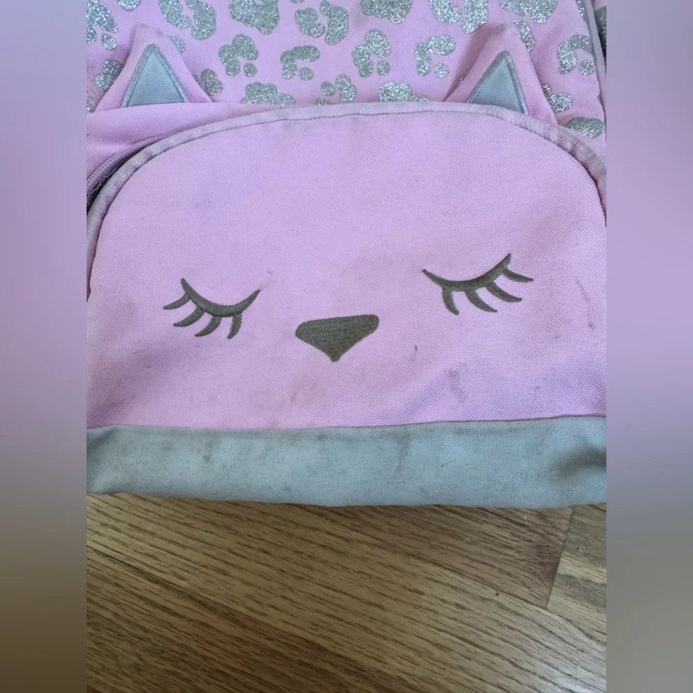 Pottery Barn Kids Mackenzie Critter Pink Kitty Backpack